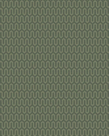 1989 Arne Jacobsen Ypsilon Green Wallpaper by Boråstapeter