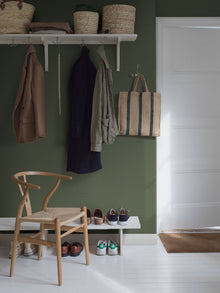1989 Arne Jacobsen Ypsilon Green Wallpaper by Boråstapeter