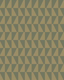 1993 Arne Jacobsen Trapez Green Wallpaper by Boråstapeter