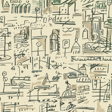 1998-4 003 Ciutat Beige 9 Selvas Mariscal Wallpaper by Tres Tintas - flat