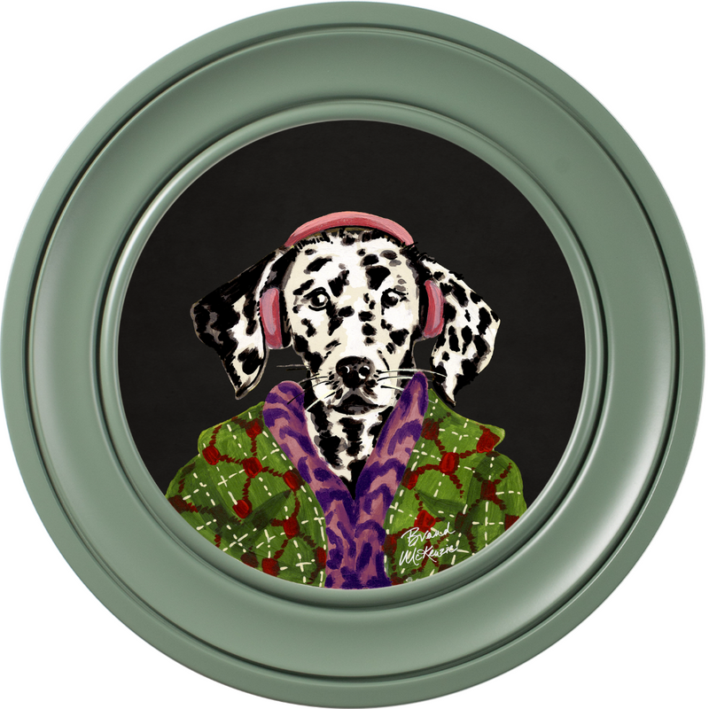 Fine China Dylan on Charcoal Black Framed Art Prints by Brand McKenzie