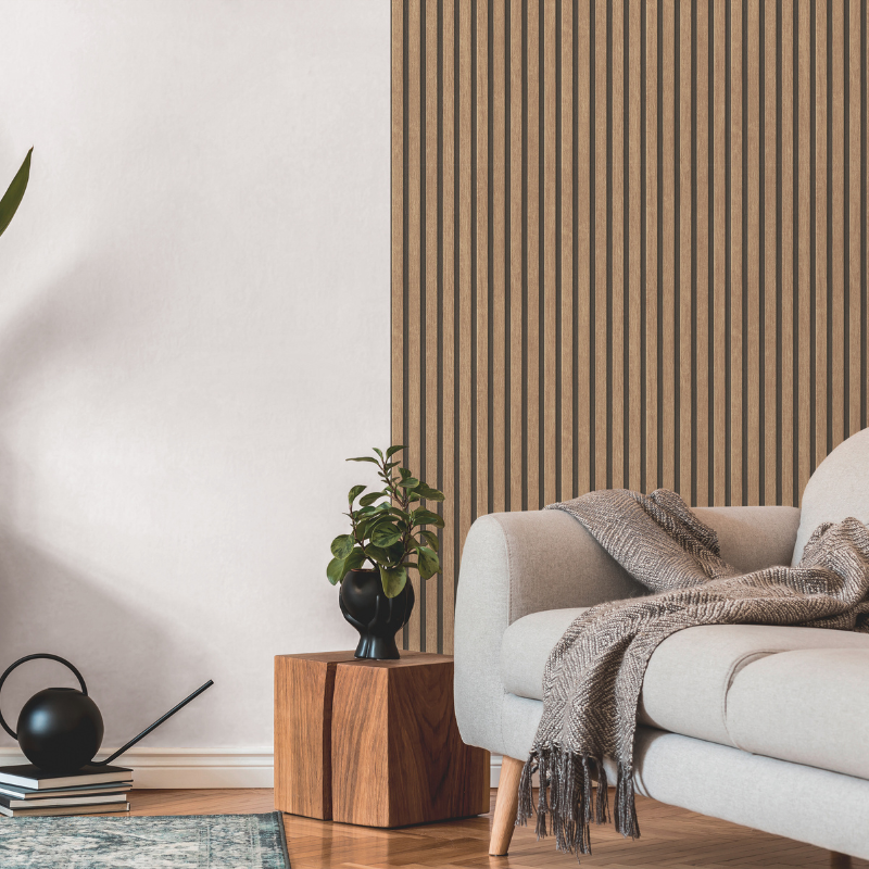 39109-1 Wood Slats Natural Wallpaper by AS Creation