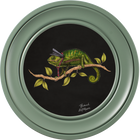 Punk Rocks Cleo on Charcoal Black Framed Art Prints by Brand McKenzie