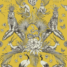 2001 Menagerie Yellow Wallpaper By Belgravia