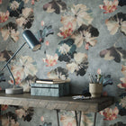 2008-143-02 Water Lilies Willow Wallpaper by 1838 Wallcoverings