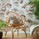 2008-143-04 Water Lilies Willow Wallpaper by 1838 Wallcoverings