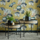 2008-143-05 Water Lilies Willow Wallpaper by 1838 Wallcoverings