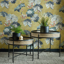 2008-143-05 Water Lilies Willow Wallpaper by 1838 Wallcoverings