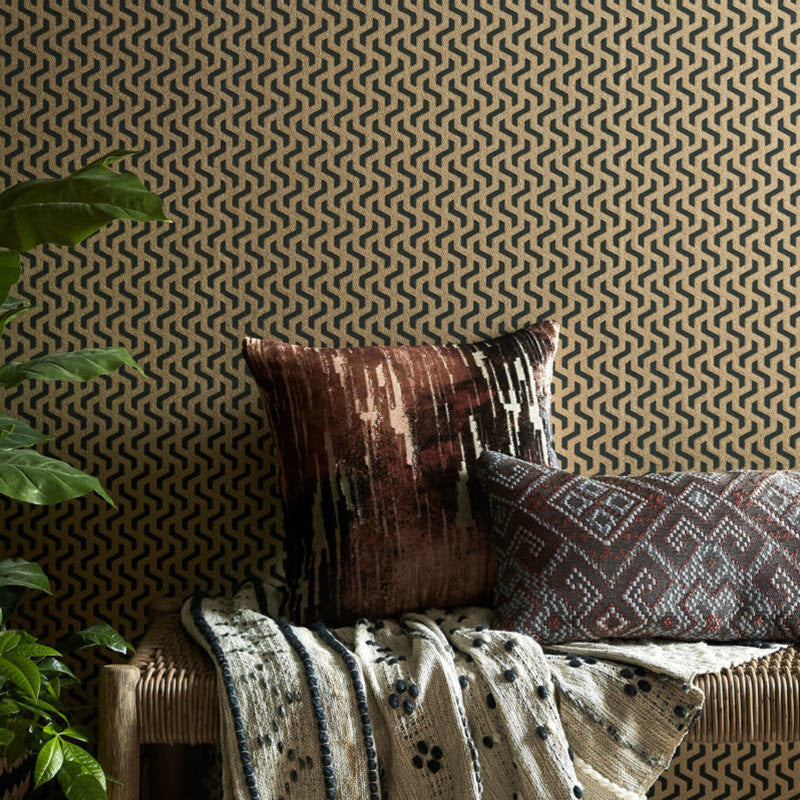 2008-147-01 Rattan Willow Wallpaper by 1838 Wallcoverings