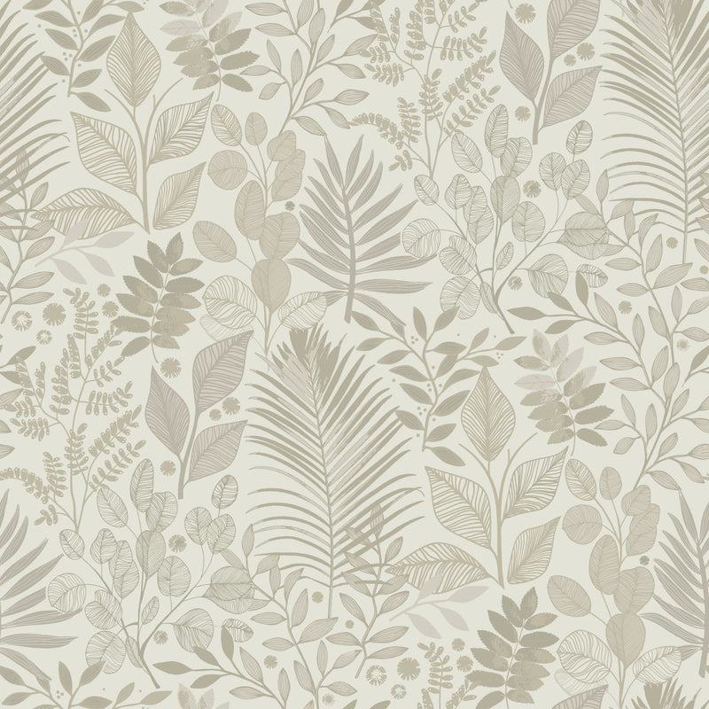 20101 Ängslycka Beige Ester Wallpaper by Galerie