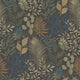 Ängslycka Blue, Green and Orange Ester Wallpaper by Galerie