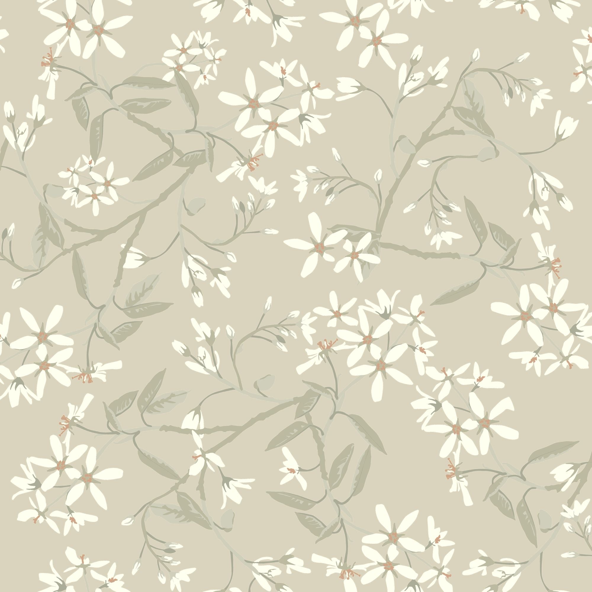 20112 Paradis Beige Ester Wallpaper by Galerie