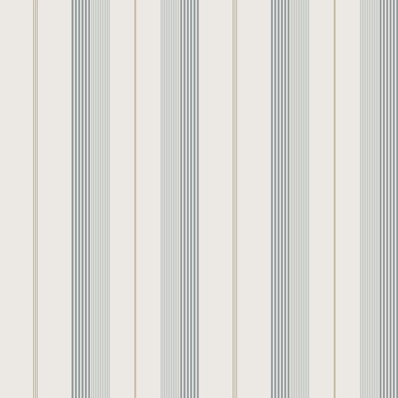 20119 Herrgård Blue and Beige Ester Wallpaper by Galerie