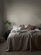 Acanthus Light Beige Icons Wallpaper by Boråstapeter