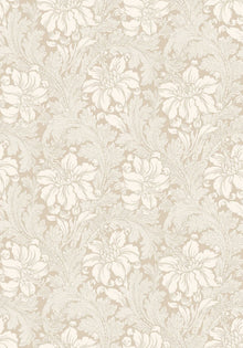 Acanthus Light Beige Icons Wallpaper by Boråstapeter