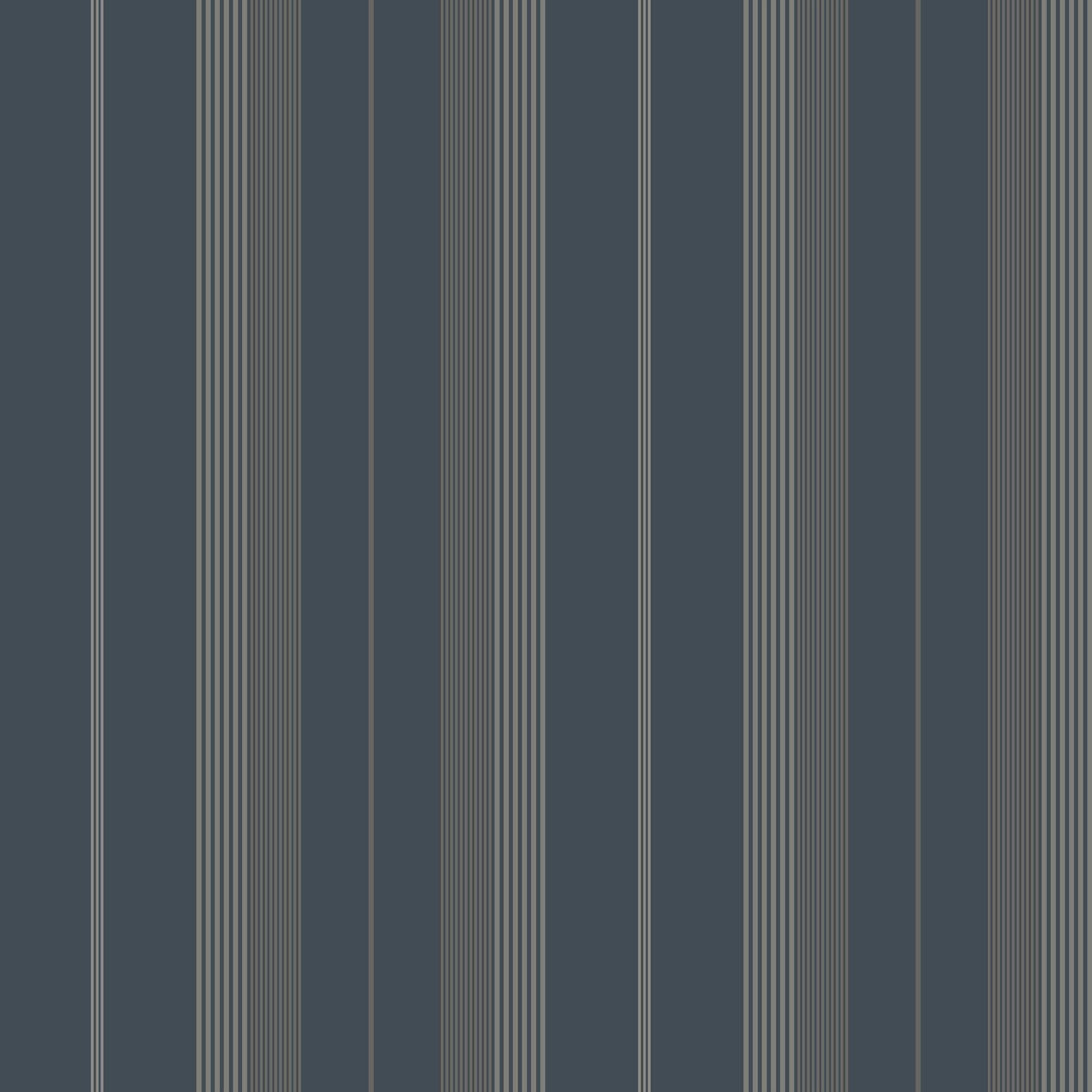 20120 Herrgård Blue and Silver Grey Ester Wallpaper by Galerie