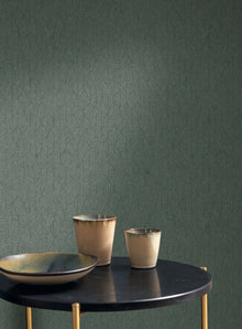 201276707 Tarrazu Emeraude Vegetals Wallpaper by Casadeco