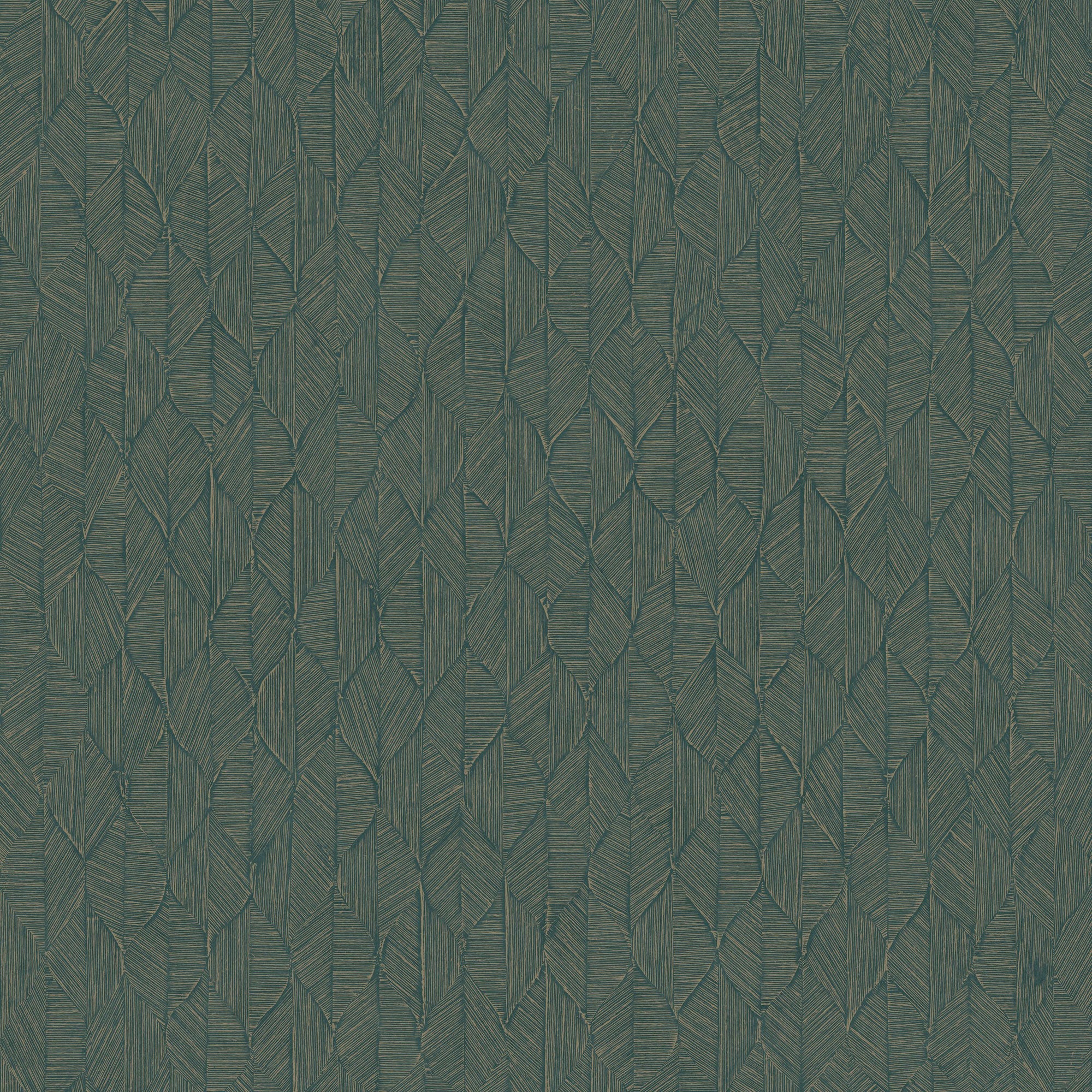 201276707 Tarrazu Emeraude Vegetals Wallpaper by Casadeco