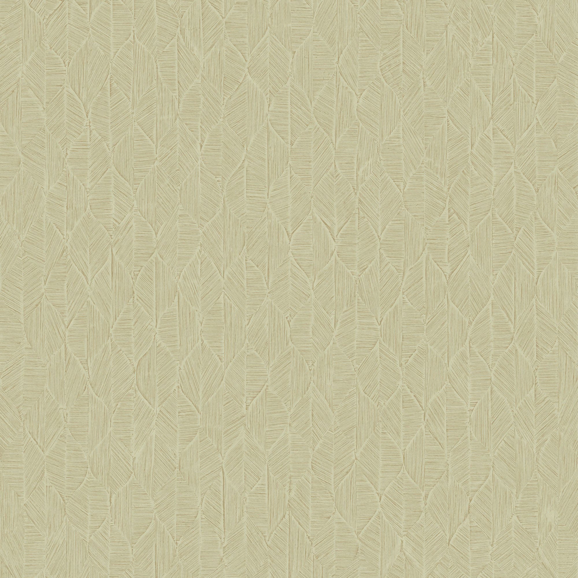 201277227 Tarrazu Vert Amande Vegetals Wallpaper by Casadeco