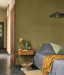 201277667 Tarrazu Vert Feuille Vegetals Wallpaper by Casadeco