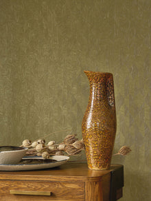 201277667 Tarrazu Vert Feuille Vegetals Wallpaper by Casadeco