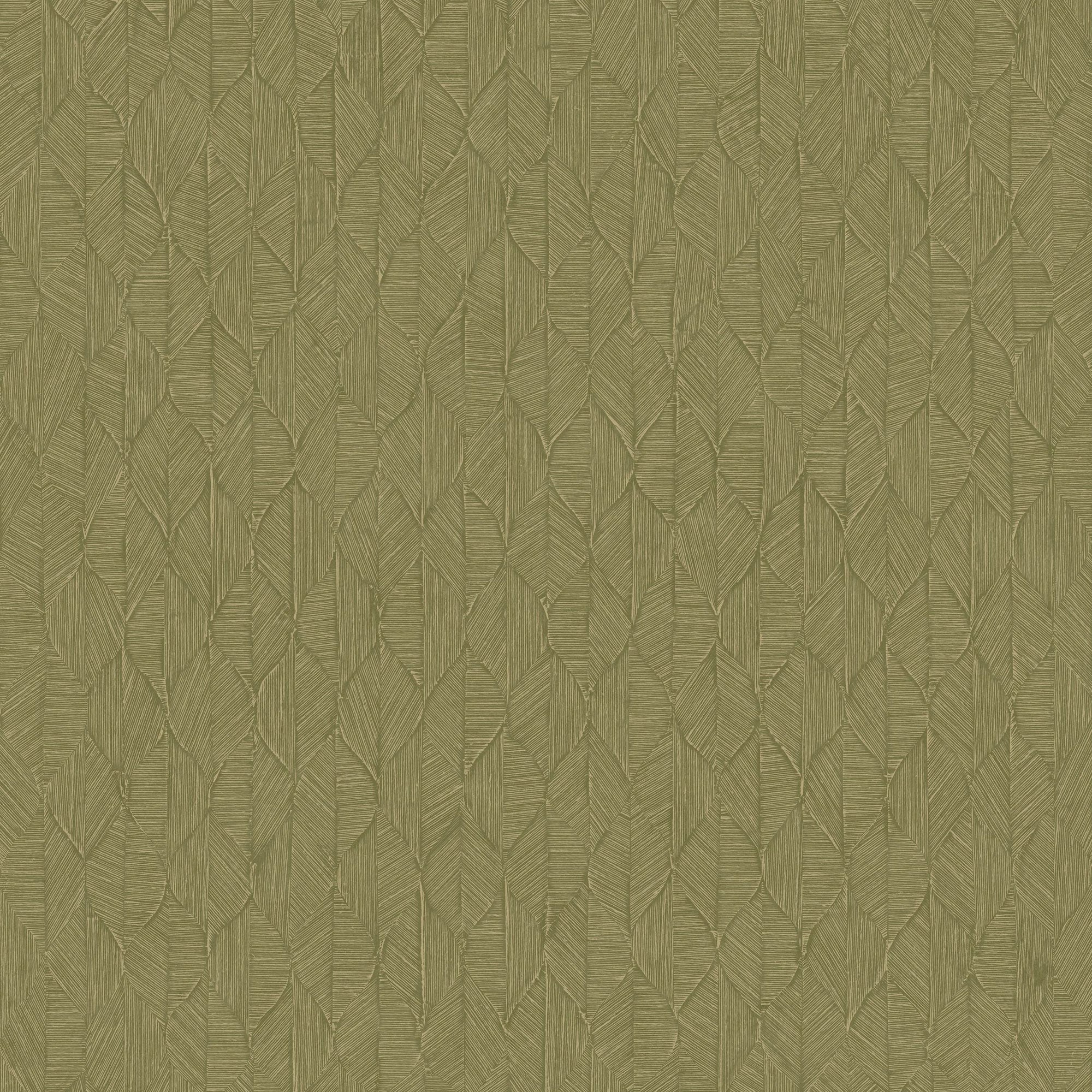 201277667 Tarrazu Vert Feuille Vegetals Wallpaper by Casadeco