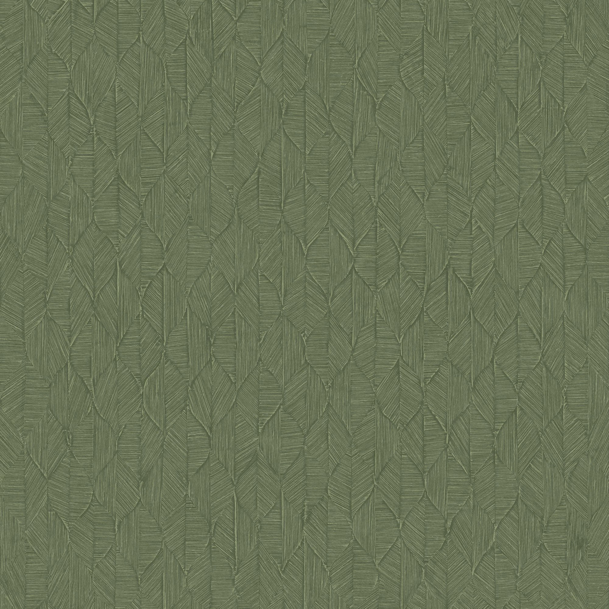 201277777 Tarrazu Vert Canopee Vegetals Wallpaper by Casadeco