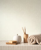 201281101 Nola Beige Creme Vegetals Wallpaper by Casadeco