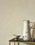 201281303 Nola Grege Vegetals Wallpaper by Casadeco