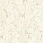201291111 Yuto Beige Creme Vegetals Wallpaper by Casadeco