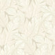 Yuto Beige Creme Vegetals Wallpaper by Casadeco