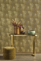 201292888 Yuto Tabac Vegetals Wallpaper by Casadeco