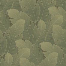 201297606 Yuto Vert Feuille Vegetals Wallpaper by Casadeco