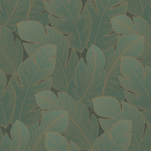 201297808 Yuto Vert Emeraude Vegetals Wallpaper by Casadeco