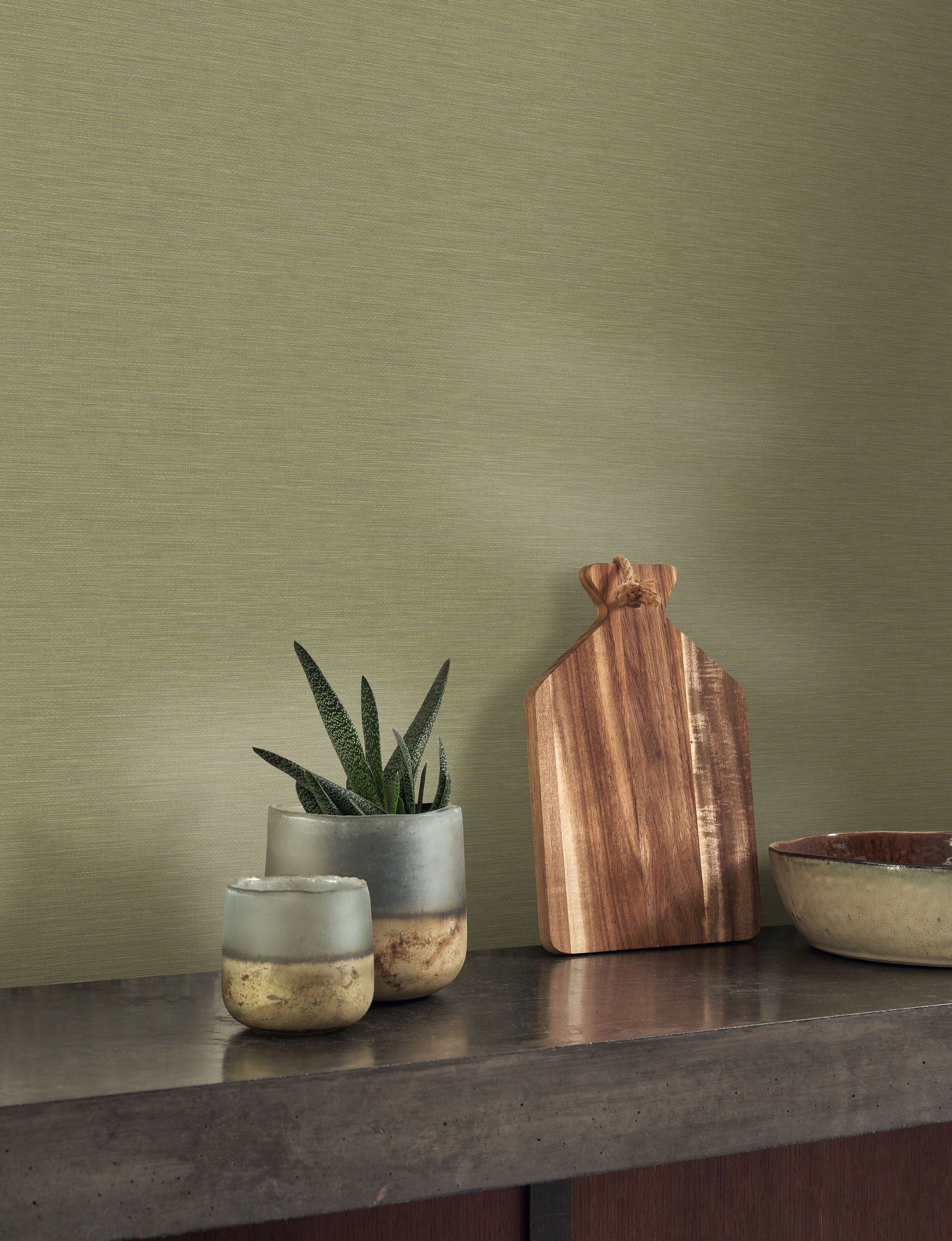 201307575 Boaco Vert The Vegetals Wallpaper by Casadeco