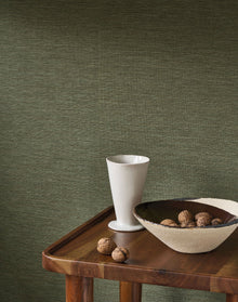 201307997 Boaco Vert Taïga Vegetals Wallpaper by Casadeco