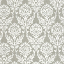 201986235 Hypnose Bleu Grise Wallpaper by Casadeco