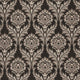 Hypnose Noir Fusain Elixir Wallpaper by Casadeco