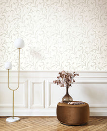202000245 Opaline Beige Parchemin Wallpaper by Casadeco