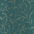 202006730 Opaline Bleu Paon Wallpaper by Casadeco
