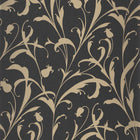 202009277 Opaline Noir Fusain Wallpaper by Casadeco
