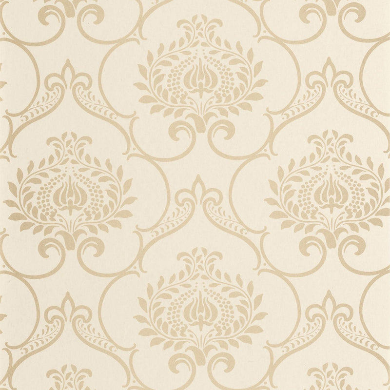 202011352 Panache Champagne Wallpaper by Casadeco