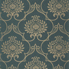 202017900 Panache Vert Empire Wallpaper by Casadeco