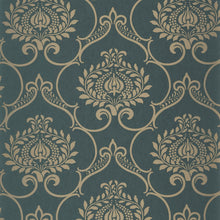 202017900 Panache Vert Empire Wallpaper by Casadeco