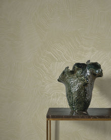 202027154 Infusion Vert Amande Wallpaper by Casadeco