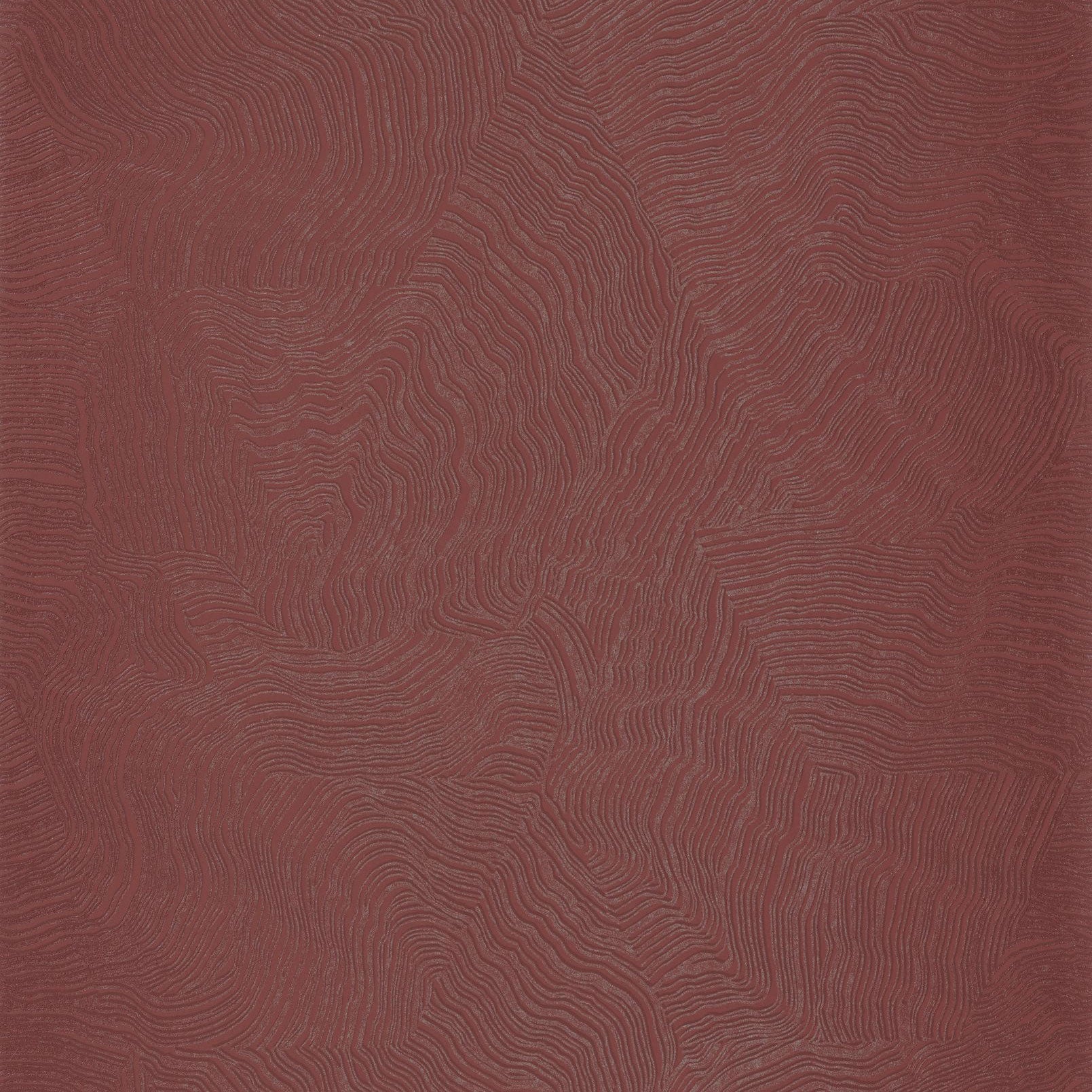 202028943 Infusion Rouge Grenat Wallpaper by Casadeco