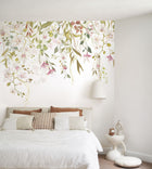 Orchidees En Vol Rose Petale Wonderwalls 3 Mural by Casadeco (300x250cm)