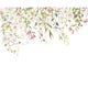 Orchidees En Vol Rose Petale Wonderwalls 3 Mural by Casadeco (300x250cm)