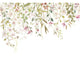 Orchidees En Vol Rose Petale Wonderwalls 3 Mural by Casadeco (300x280cm)