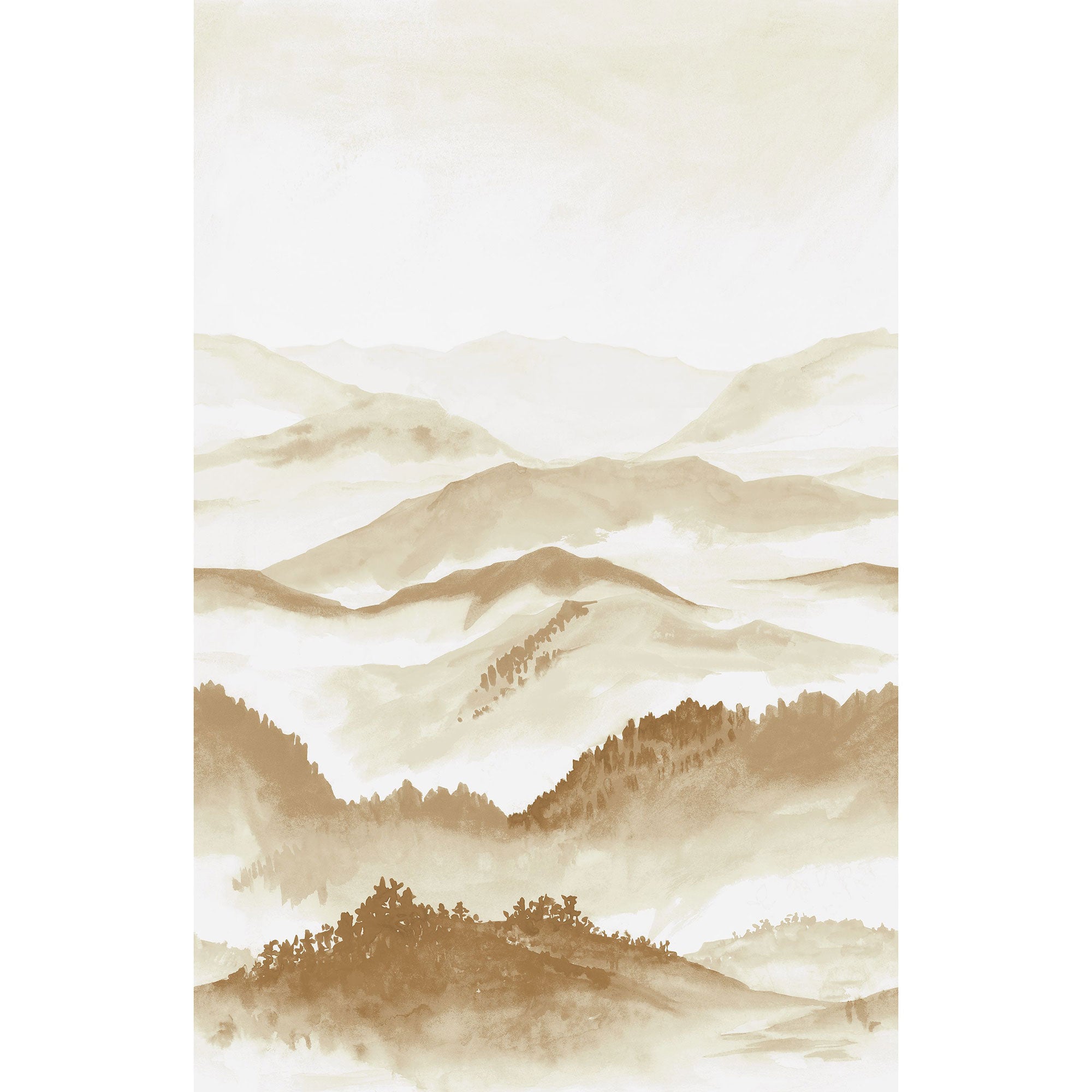 Echo Des Vallees Sepia Wonderwalls 3 Mural by Casadeco (200x310cm)